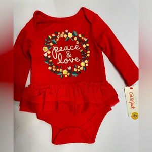 Cat & Jack Bodysuit with TuTu 3 to 6 Month NWT